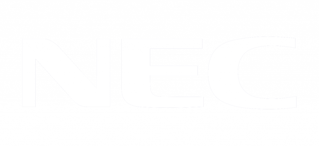 NEC Logo Inverted